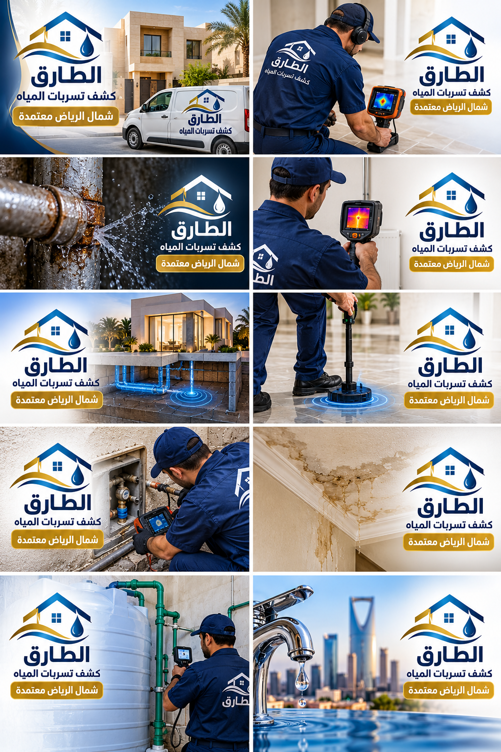 شركة كشف تسربات المياه جنوب الرياض